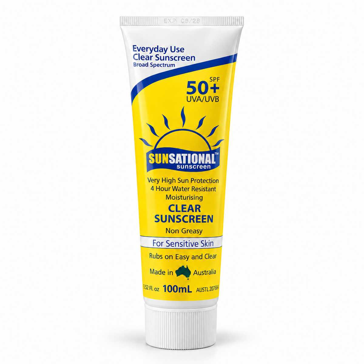 Sunsational SPF50+ Clear Sunscreen 100 mL
