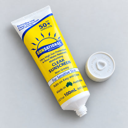 Sunsational SPF50+ Clear Sunscreen 100 mL