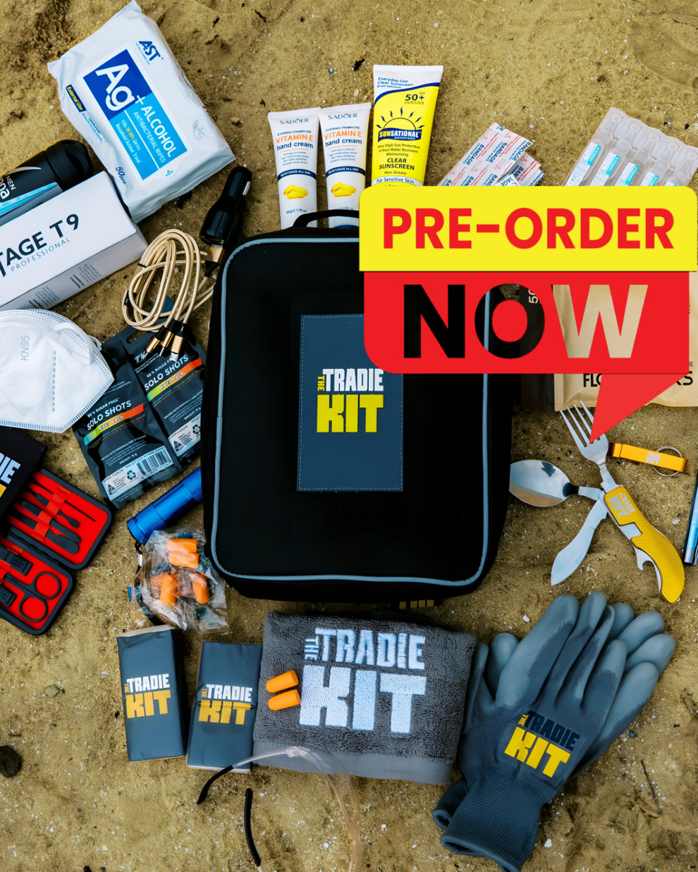 The Tradie Kit – Tough, Compact, and Built for Tradies | 20+ Essentials