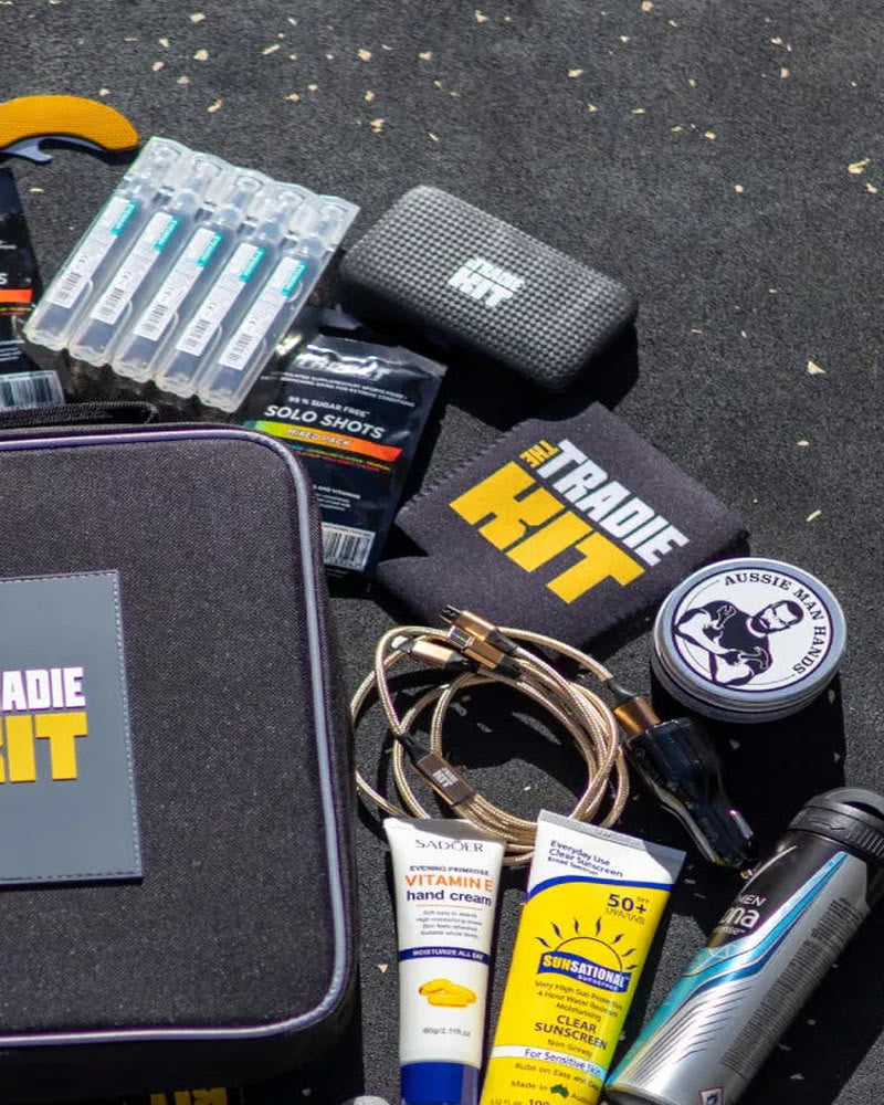 Refill Kit contents detail. Bag not included.